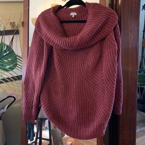 Tobi cowl neck sweater